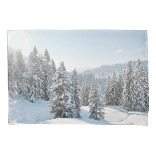 Ice & Snow   Allgäu Bavaria Southern Germany Pillowcase