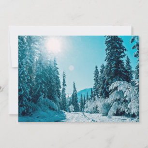 Ice & Snow   Altai Nature Reserve, Russia Thank You Card