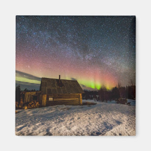 Ice & Snow   Aurora Polaris Murmansk, Iceland Magnet