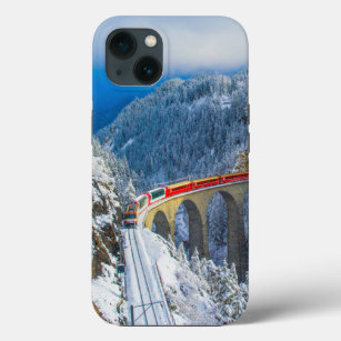 Ice & Snow   Bernina Express, Switzerland iPhone 13 Case