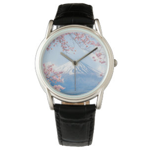 Ice & Snow   Cherry Blossoms Mt. Fuji Japan Watch