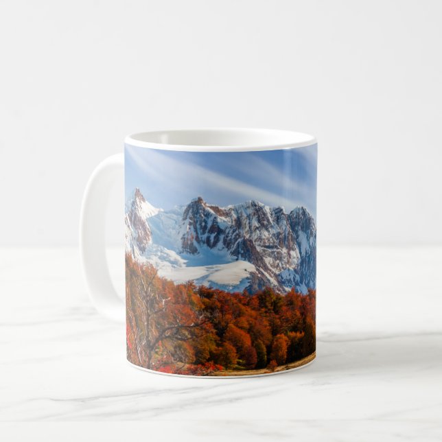 Ice & Snow | El Chalten, Argentina Patagonia Coffee Mug (Front Left)