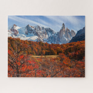 Ice & Snow El Chalten, Argentina Patagonia Jigsaw Puzzle
