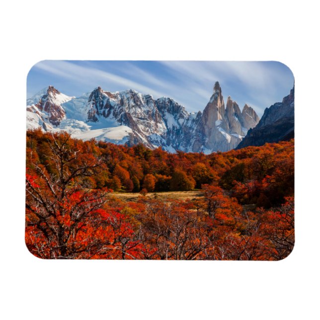 Ice & Snow | El Chalten, Argentina Patagonia Magnet (Horizontal)