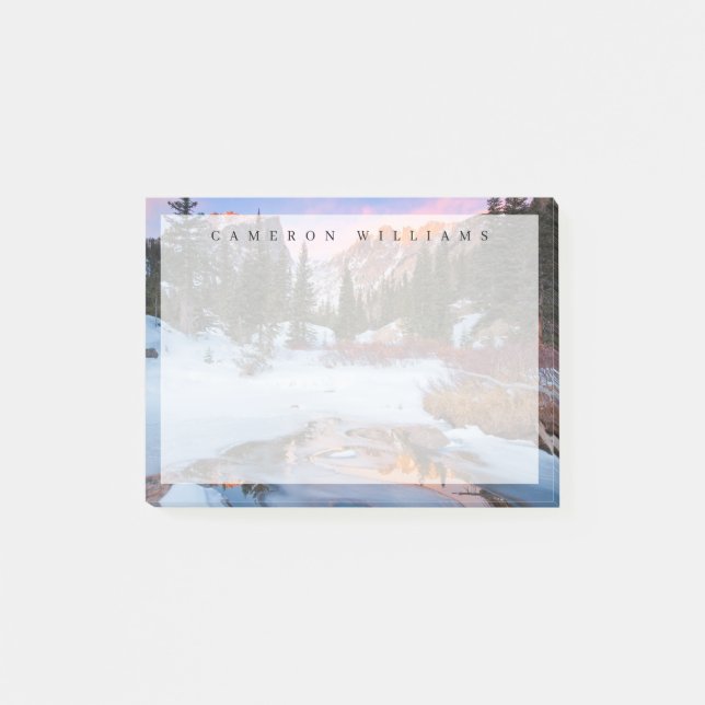 Ice & Snow | Estes Park, Colorado Post-it Notes (Front)