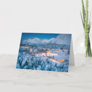 Ice & Snow Graubunden, Engadin, Switzerland Card