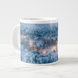 Ice & Snow   Graubunden, Engadin, Switzerland Large Coffee Mug