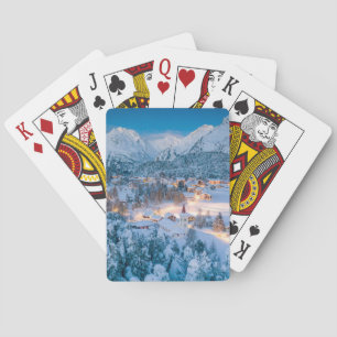 Ice & Snow   Graubunden, Engadin, Switzerland Playing Cards