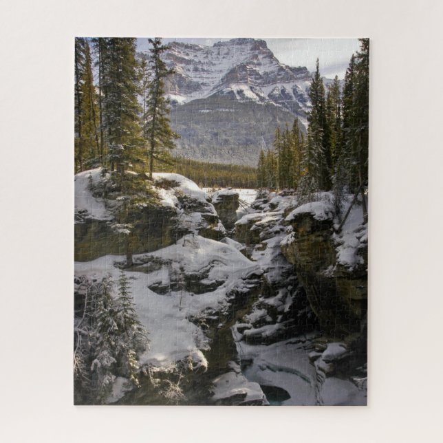 Ice & Snow | Jasper National Park Alberta, Canada Jigsaw Puzzle (Vertical)