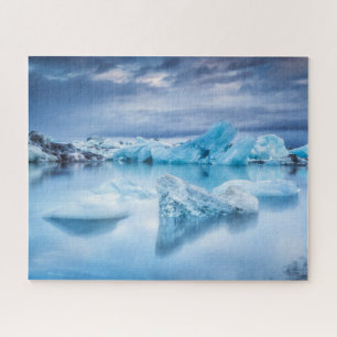 Ice & Snow   Jokulsarlon Lagoon, Iceland Jigsaw Puzzle
