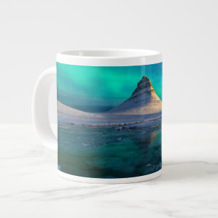 Ice & Snow Kirkjufell Mountain, Iceland Large Coffee Mug