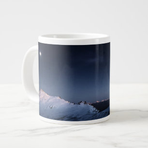 Ice & Snow Kiso-Komagatake Plateau, Japan Alps Large Coffee Mug