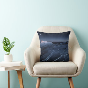 Ice & Snow   Kiso-Komagatake Plateau, Japan Alps Throw Pillow
