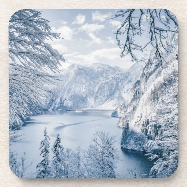 Ice & Snow | Königssee Lake, Germany Coaster (Front)