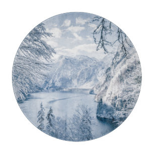 Ice & Snow Königssee Lake, Germany Cutting Board
