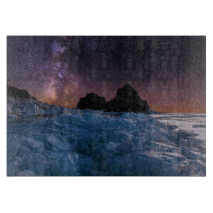 Ice & Snow Lake Baikal, Siberia, Russia Cutting Board