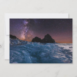 Ice & Snow   Lake Baikal, Siberia, Russia Thank You Card
