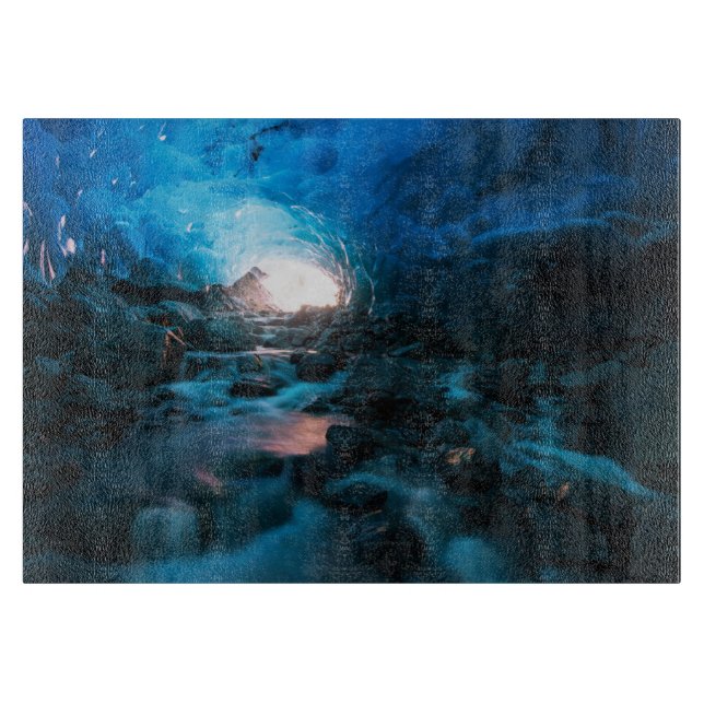 Ice & Snow | Mendenhall Glacier, Juneau, Alaska Cutting Board (Front)