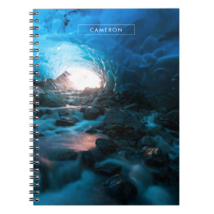 Ice & Snow Mendenhall Glacier, Juneau, Alaska Notebook