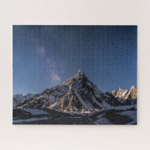 Ice & Snow Milky Way Baltoro Glacier, Pakistan Jigsaw Puzzle