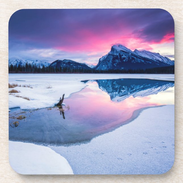 Ice & Snow | Mt. Rundle, Canada Coaster (Front)