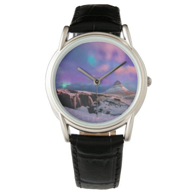 Ice & Snow | Northern Lights,  Kirkjufell Mountain Watch (Front)