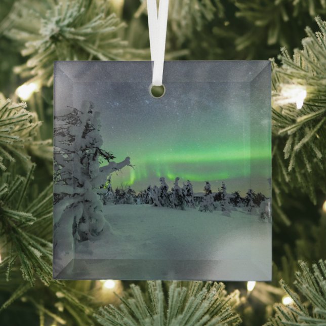 Ice & Snow | Pallas-Yllastunturi National Park Glass Ornament (Insitu)