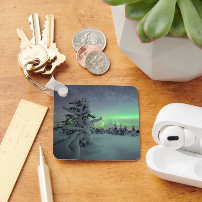 Ice & Snow | Pallas-Yllastunturi National Park Keychain (Desk)