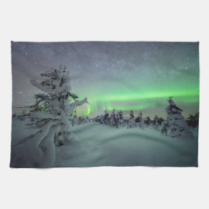 Ice & Snow Pallas-Yllastunturi National Park Kitchen Towel