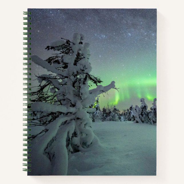 Ice & Snow | Pallas-Yllastunturi National Park Notebook (Front)
