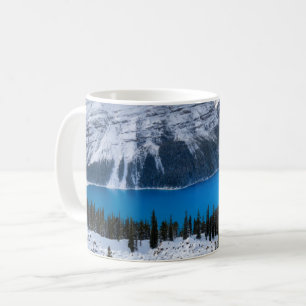 Ice & Snow Peyto Lake, Canadian Rockies Coffee Mug