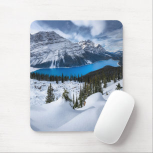 Ice & Snow   Peyto Lake, Canadian Rockies Mouse Pad