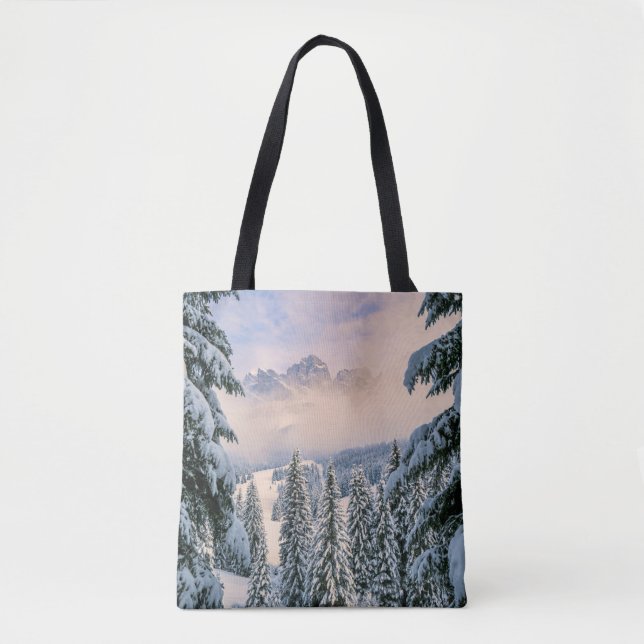 Ice & Snow | Rosengarten, Germany Tote Bag (Front)