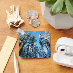 Ice & Snow Sequoia National Park, California Keychain