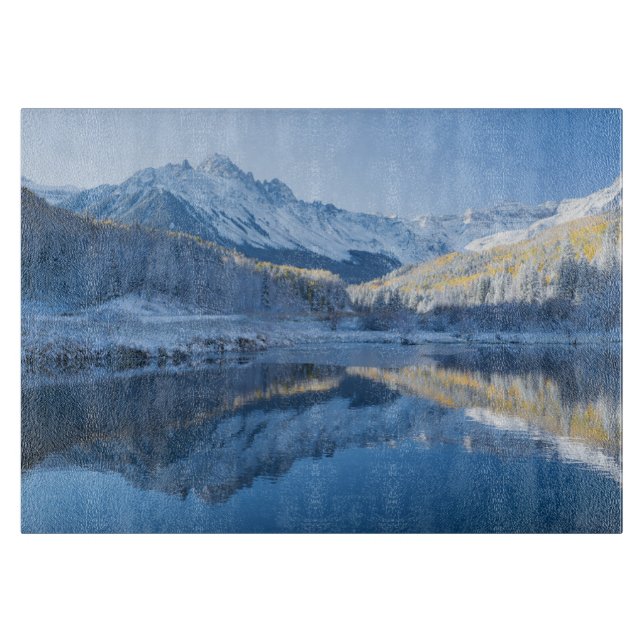 Ice & Snow | Silverton, Colorado Cutting Board (Front)