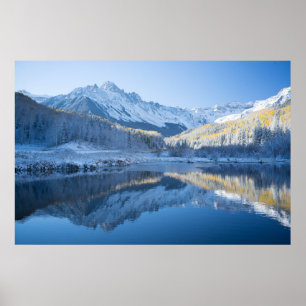 Ice & Snow   Silverton, Colorado Poster