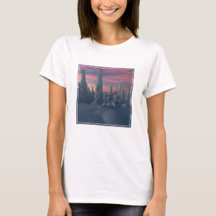 Ice & Snow Snow Covered Trees, Lapland, Finland T-Shirt
