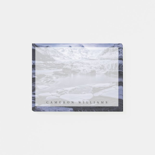 Ice & Snow | Sólheimajökull Glacier, Iceland Post-it Notes (Front)