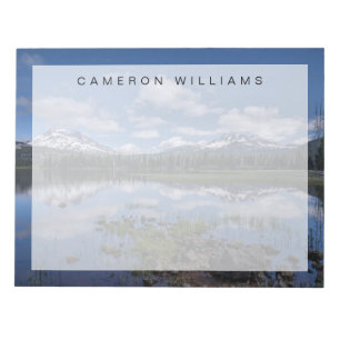 Ice & Snow Sparks Lake, Oregon Notepad