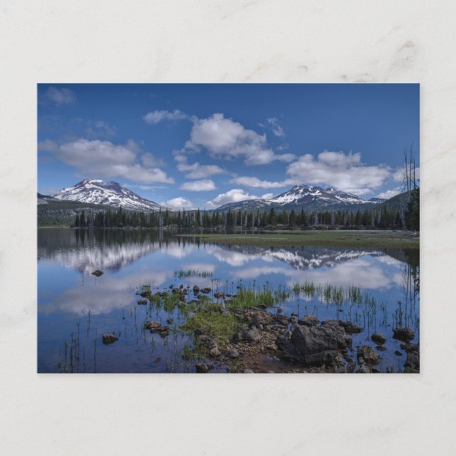 Ice & Snow | Sparks Lake, Oregon Postcard (Front)