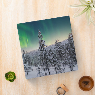 Ice & Snow Winter Landscape, Finland Binder