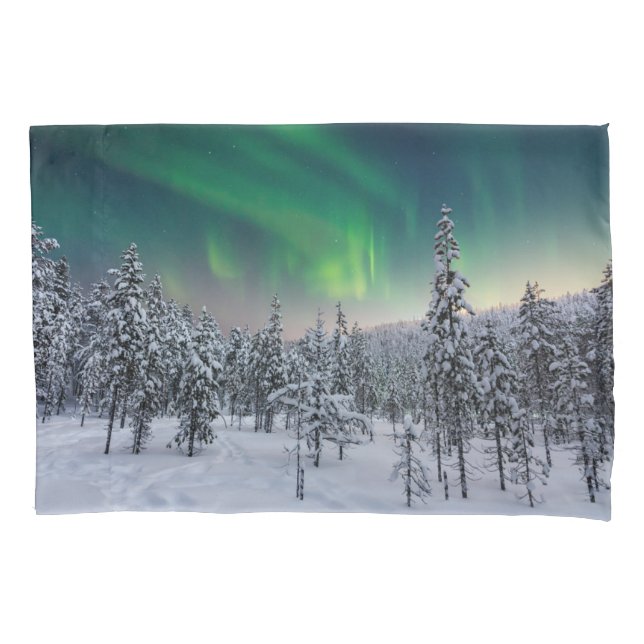 Ice & Snow | Winter Landscape, Finland Pillowcase (Front)