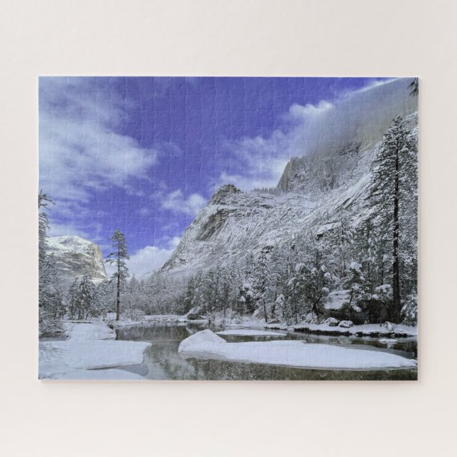 Ice & Snow | Yosemite National Park Jigsaw Puzzle (Horizontal)