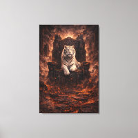 Ice Spirit White Tiger – Mystic Guardian of Calm P