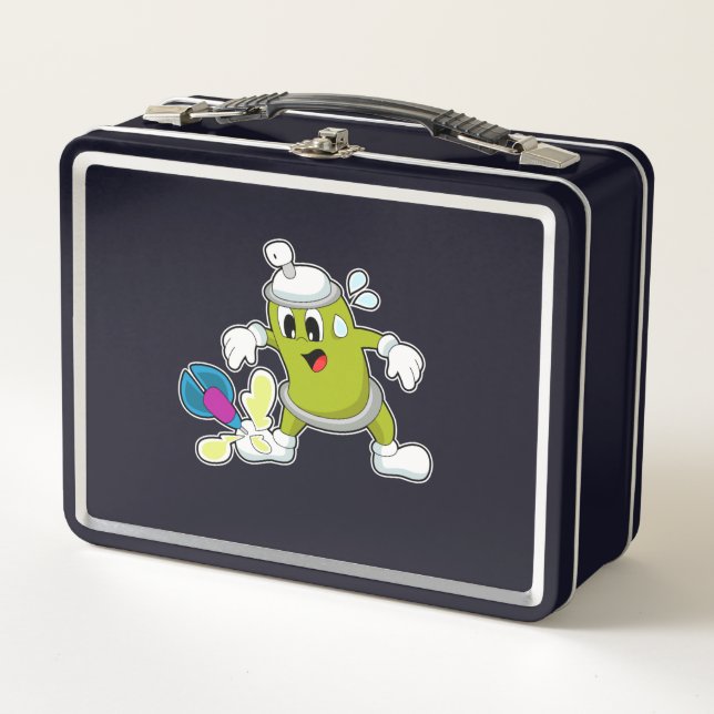 Ice spray Darts Dart Metal Lunch Box (Front)