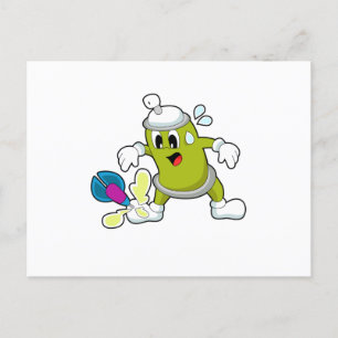 Ice spray Darts Dart Postcard