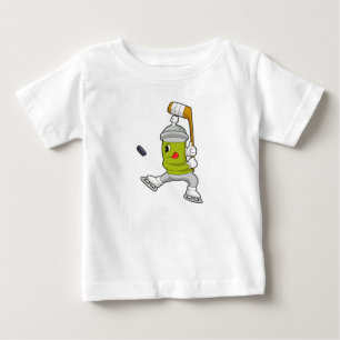 Ice spray Ice hockey Ice hockey stick Baby T-Shirt