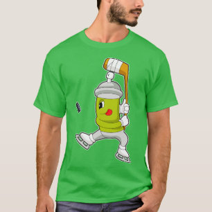 Ice Spray Ice Hockey Ice Hockey Stick T-Shirt