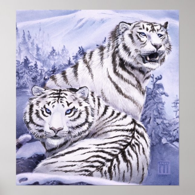 Ice Tigers print (Front)