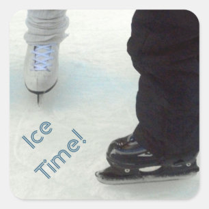 'Ice Time!' Stickers